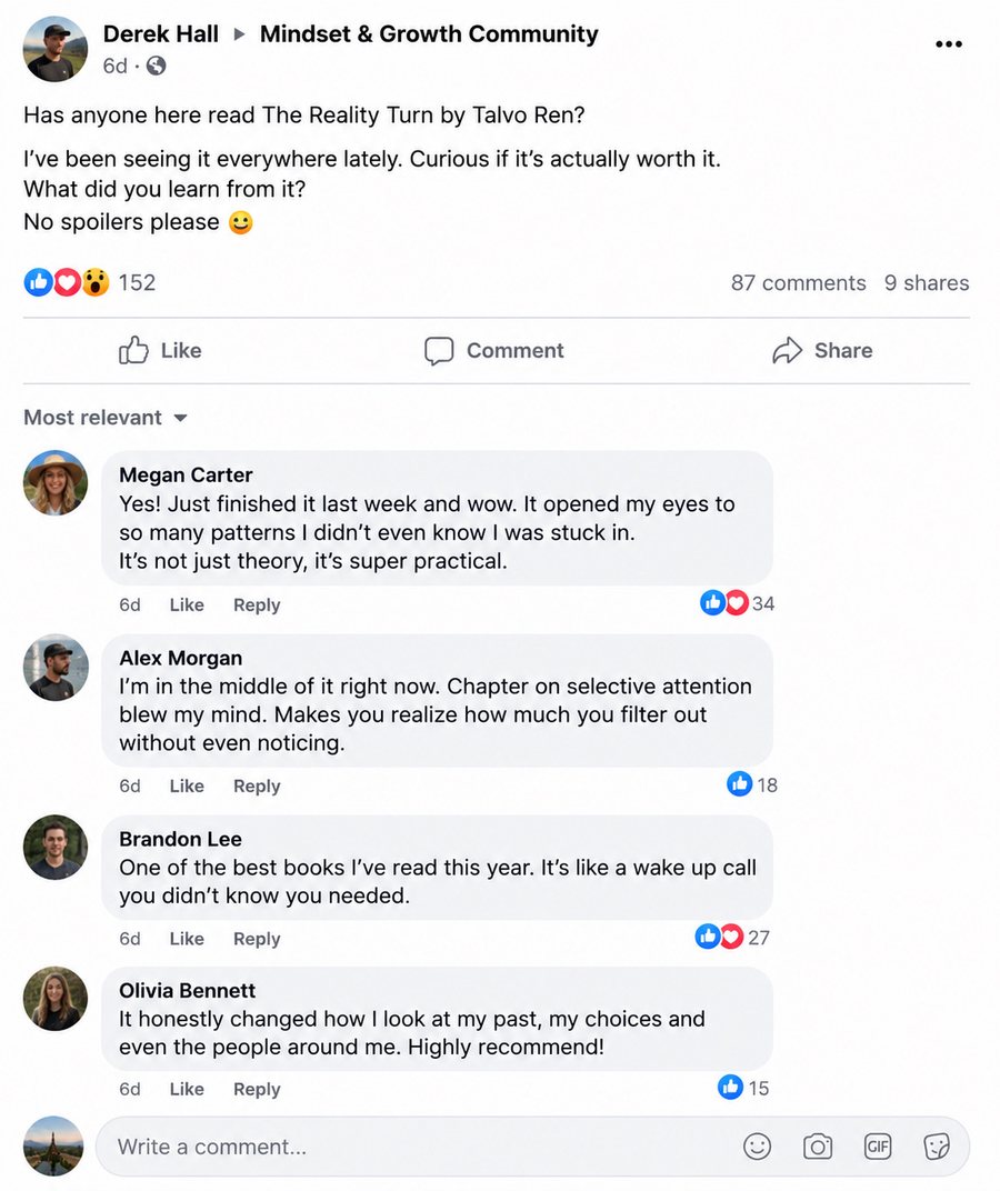 Reader reaction